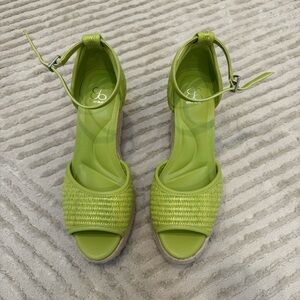 Commute Espadrilles Round Toe Wedge Sandals